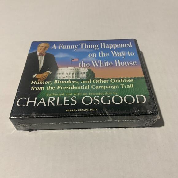A Funny Thing Happened On The Way To The White House Audio CD Book 2008 Osgood - Picture 9 of 10